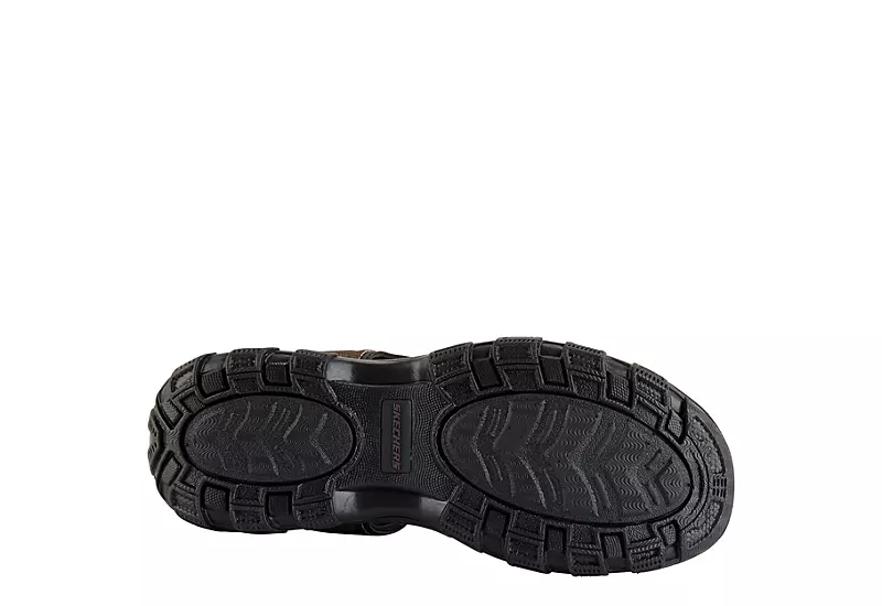 Skechers Mens Louden Outdoor Sandal - Brown - Image 7