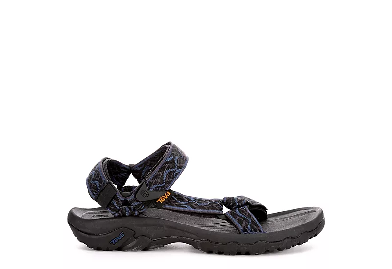 Teva Mens Hurricane 4 Outdoor Sandal - Blue - Image 2