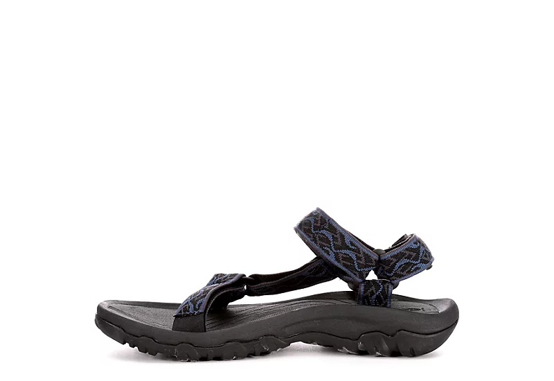 Teva Mens Hurricane 4 Outdoor Sandal - Blue - Image 4