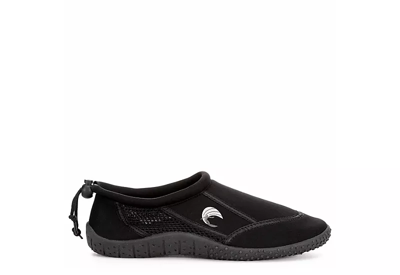 Island Surf Mens Splash Slip On Water Shoe - Black - Image 2