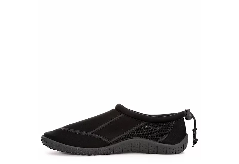 Island Surf Mens Splash Slip On Water Shoe - Black - Image 4