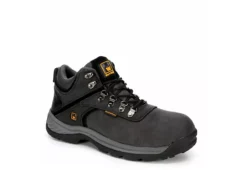 Work Master Mens Colorado Steel Toe Work Boot - Black