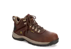 Work Master Mens Colorado Steel Toe Work Boot - Brown