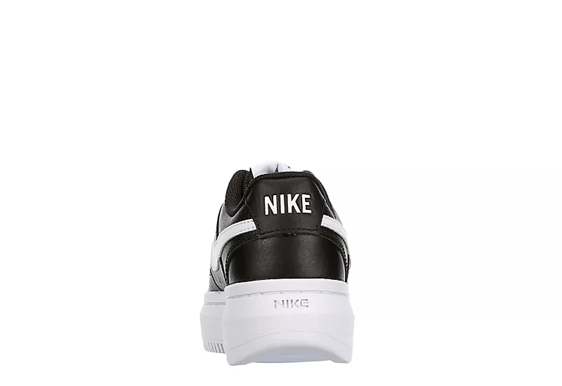Nike Womens Court Vision Alta Sneaker - Black - Image 5