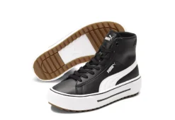 Puma Womens Kaia High Top Platform Sneaker - Black