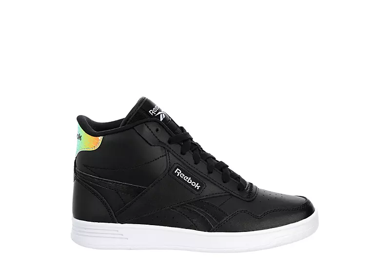 Reebok Womens Club High Top Sneaker - Black - Image 2