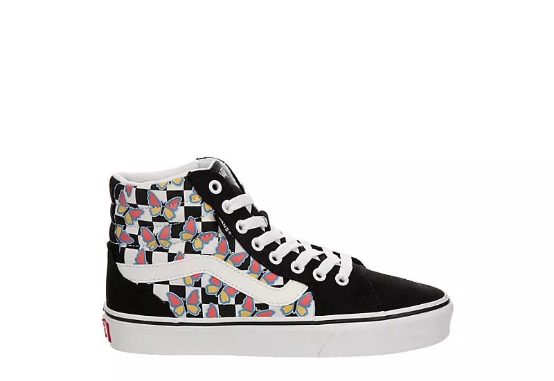 Vans Womens Filmore High Top Sneaker - Black - Image 2