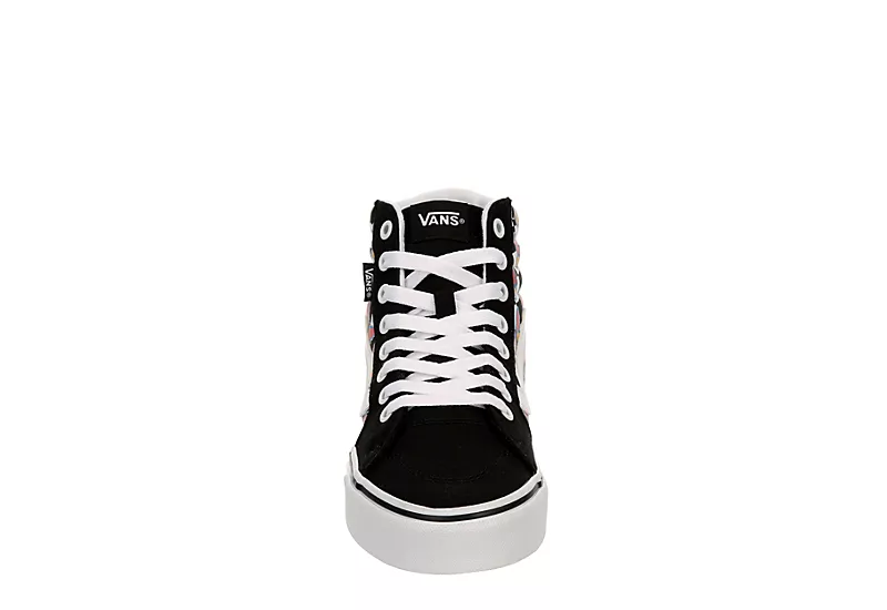 Vans Womens Filmore High Top Sneaker - Black - Image 3