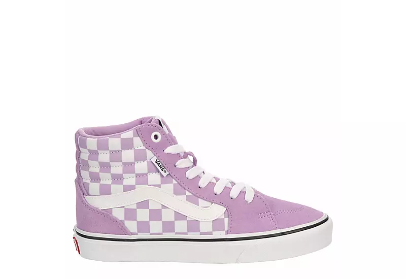 Vans Womens Filmore High Top Sneaker - Purple - Image 2