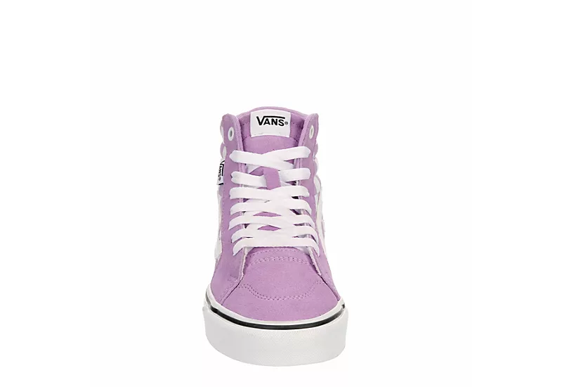Vans Womens Filmore High Top Sneaker - Purple - Image 3