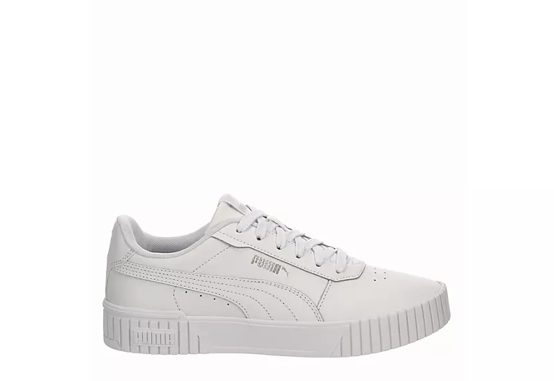 Puma Womens Carina 2.0 Sneaker - White - Image 2
