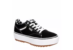 Vans Womens Seldan Platform Sneaker - Black