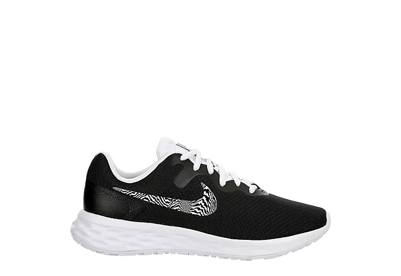 Nike Womens Revolution 6 Running Shoe - Black - Image 2