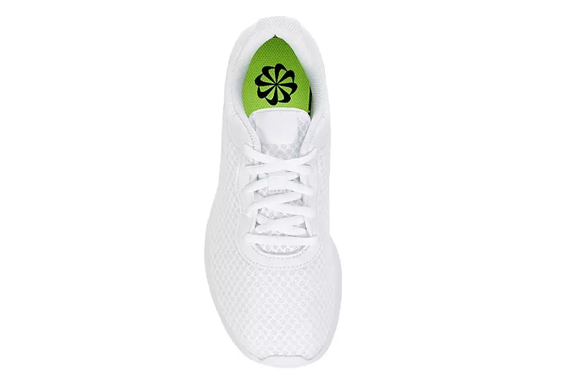 Nike Womens Tanjun Sneaker - White - Image 6