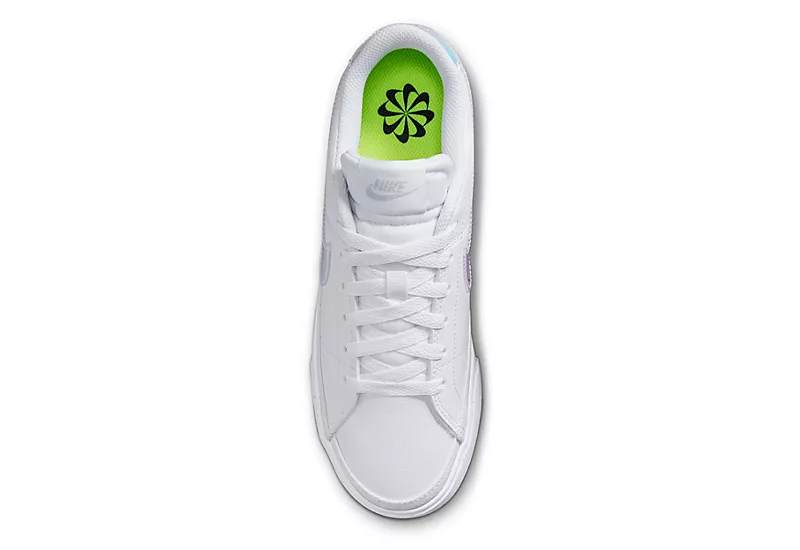 Nike Womens Court Legacy Next Nature Sneaker - White - Image 5