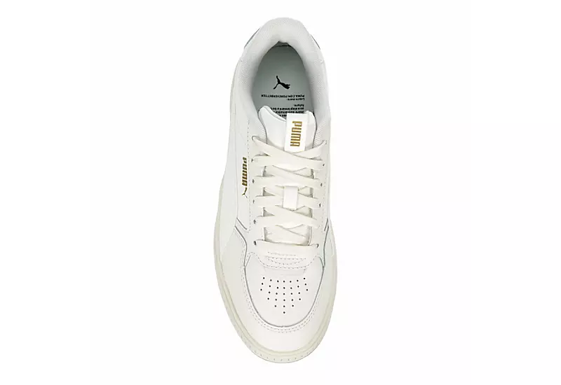 Puma Womens Karmen Rebelle Platform Sneaker - Off White - Image 6