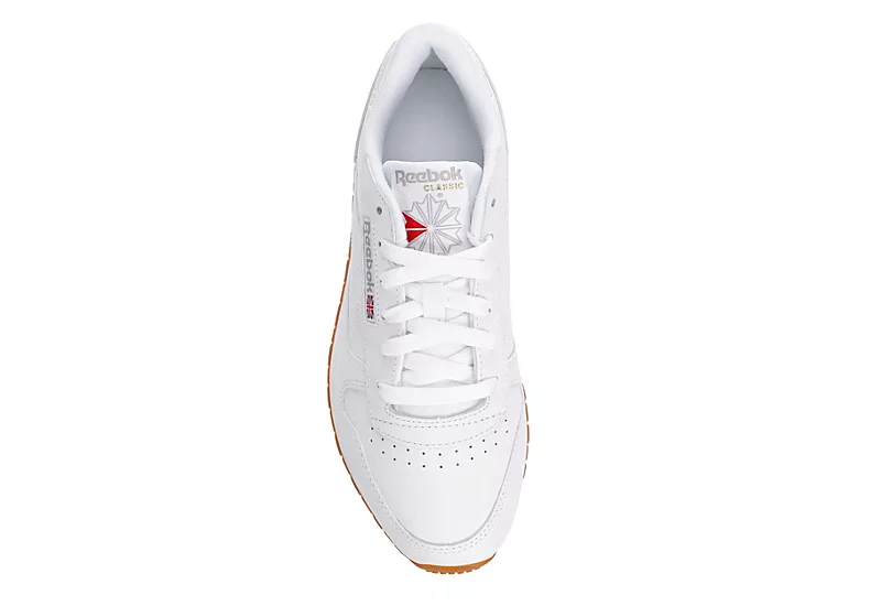 Reebok Womens Classic Leather Sneaker - White - Image 6