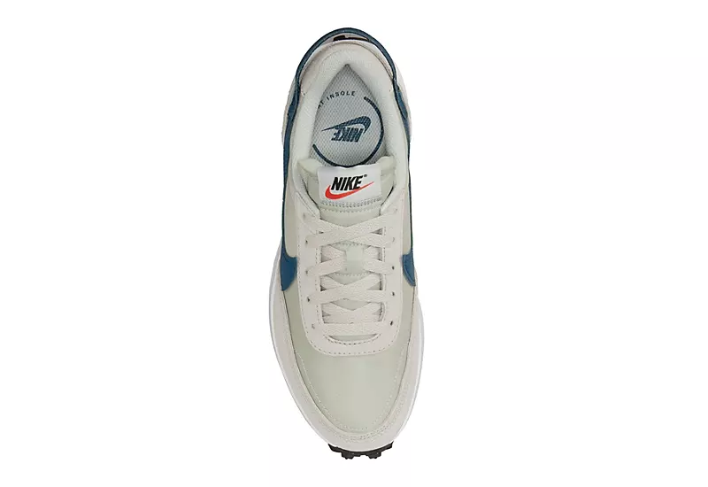 Nike Womens Waffle Debut Sneaker - Navy - Image 4
