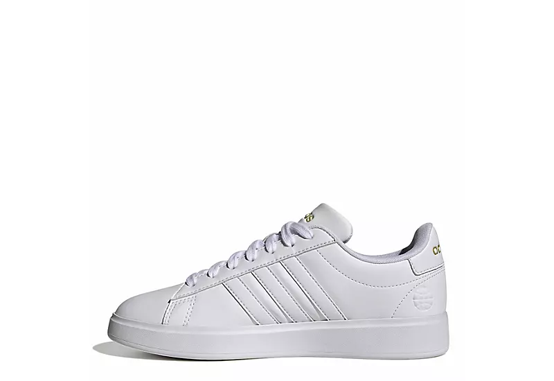 Adidas Womens Grand Court 2.0 Sneaker - White - Image 3