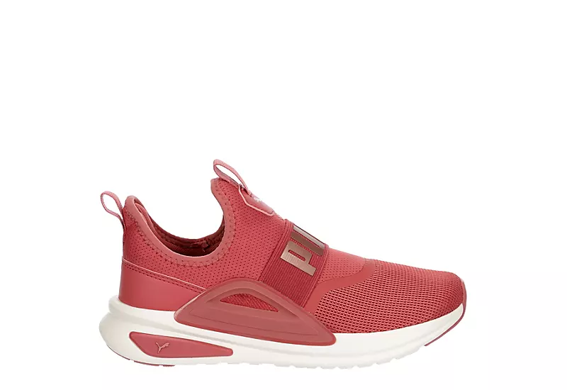 Puma Womens Softride Enzo Evo Slip On Running Shoe - Blush - Image 2
