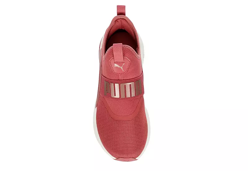 Puma Womens Softride Enzo Evo Slip On Running Shoe - Blush - Image 6