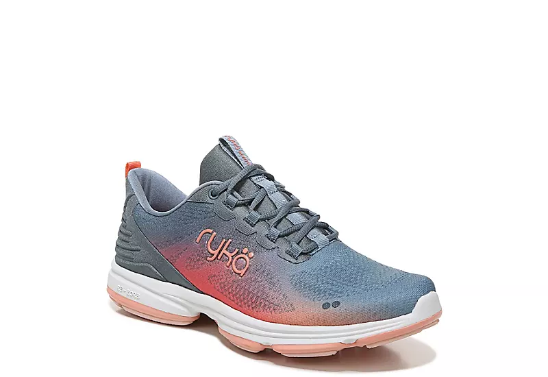 Ryka Womens Devotion Plus 4 Walking Shoe - Blue