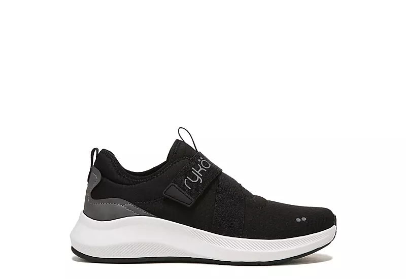Ryka Womens Fame Slip On Sneaker - Black - Image 2