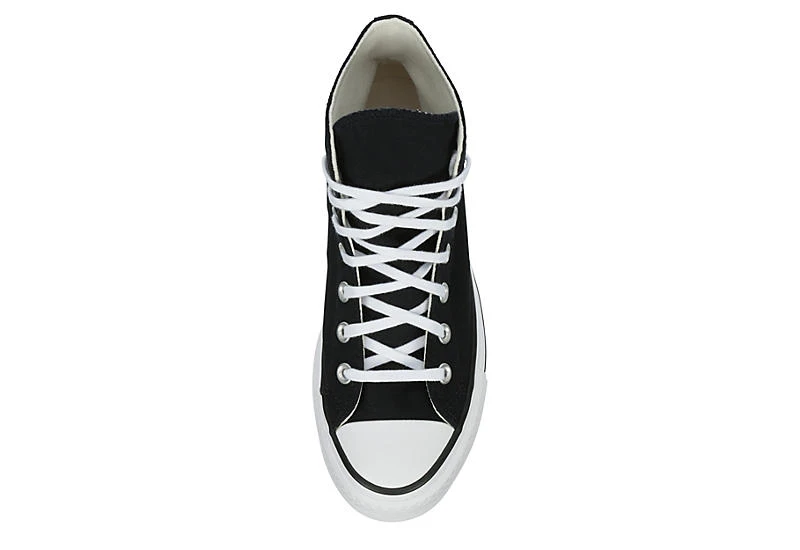 Converse Womens Chuck Taylor All Star High Top Platform Sneaker - Black - Image 6