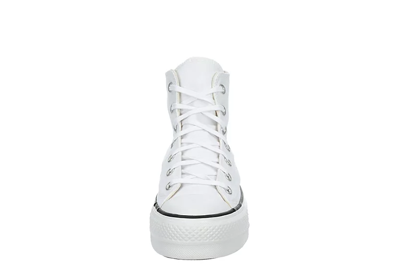 Converse Womens Chuck Taylor All Star High Top Platform Sneaker - White - Image 3