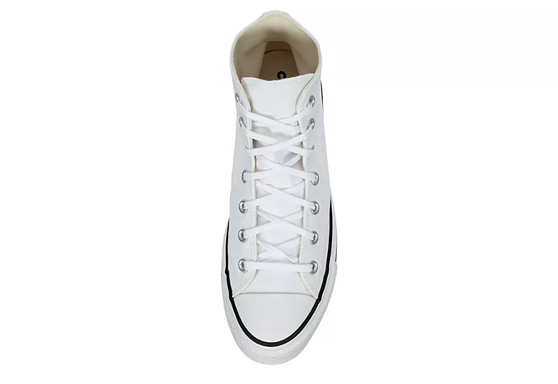 Converse Womens Chuck Taylor All Star High Top Platform Sneaker - White - Image 6