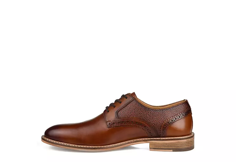 Thomas & Vine Mens Clayton Oxford - Cognac - Image 4