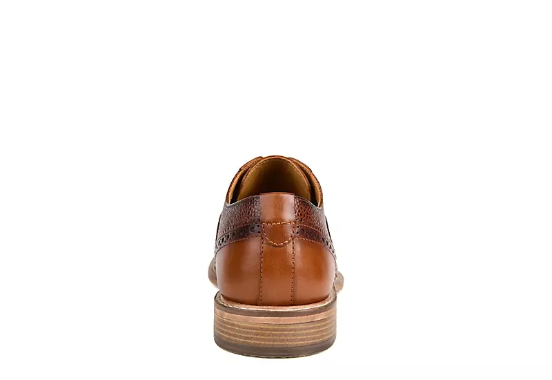 Thomas & Vine Mens Clayton Oxford - Cognac - Image 5
