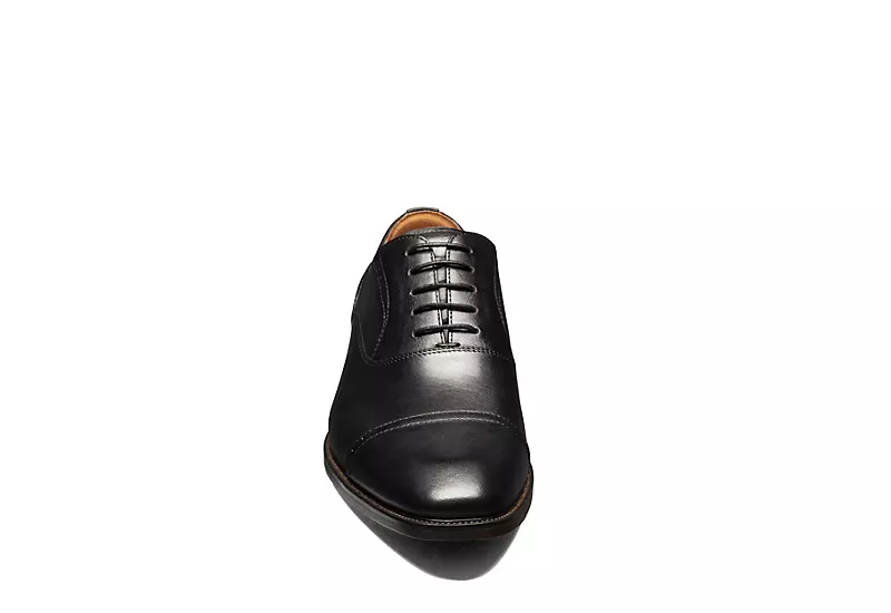 Florsheim Mens Sorrento Cap Toe Oxford - Black - Image 3