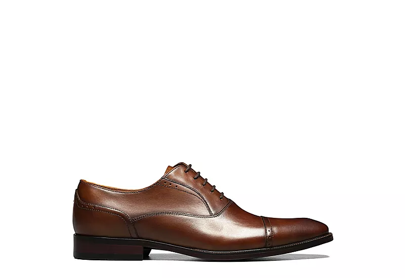 Florsheim Mens Sorrento Cap Toe Oxford - Cognac - Image 2