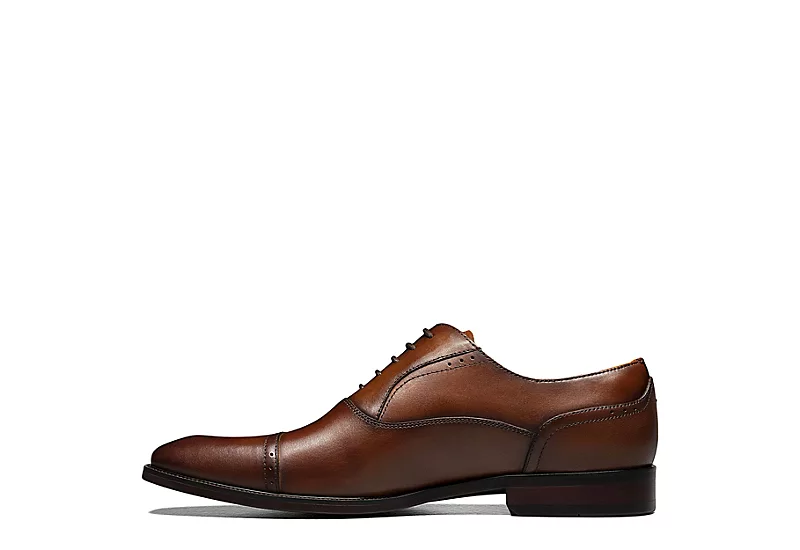 Florsheim Mens Sorrento Cap Toe Oxford - Cognac - Image 4
