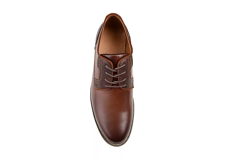 Vance Co Mens Alston Oxford - Brown - Image 6