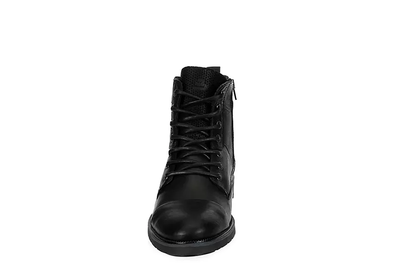 Bullboxer Mens Thomas Lace-up Boot - Black - Image 3