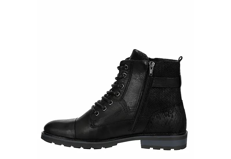 Bullboxer Mens Thomas Lace-up Boot - Black - Image 4