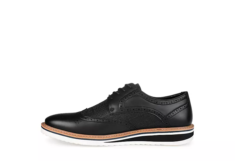 Vance Co Mens Warrick Oxford - Black - Image 4