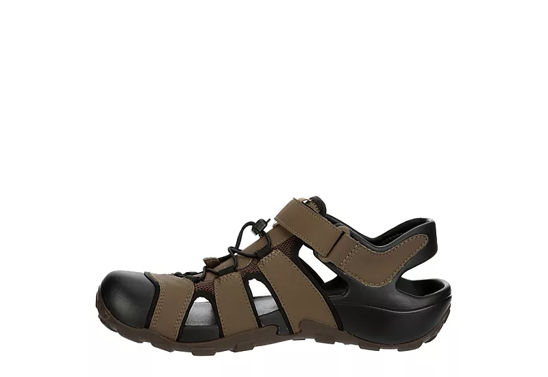 Teva Mens Flintwood Outdoor Sandal - Brown - Image 4