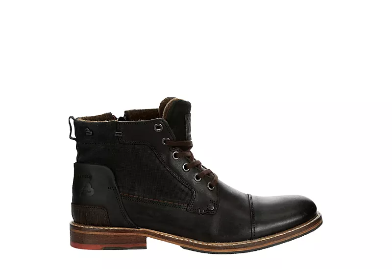 Bullboxer Mens Aldeen Lace-up Boot - Black - Image 2