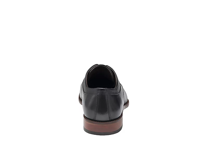 Johnston & Murphy Mens Archer Cap Toe Oxford - Black - Image 4