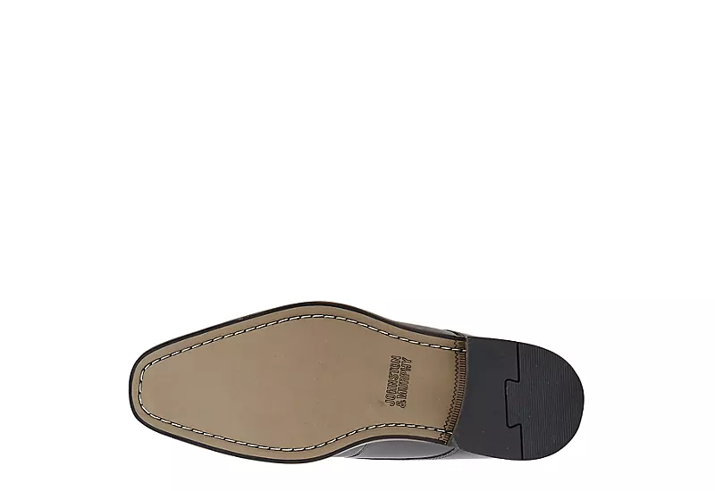 Johnston & Murphy Mens Archer Cap Toe Oxford - Black - Image 6