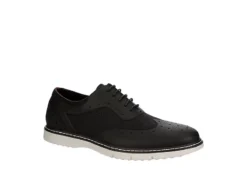 Stacy Adams Mens Summit Wingtip Lace-up Oxford - Black