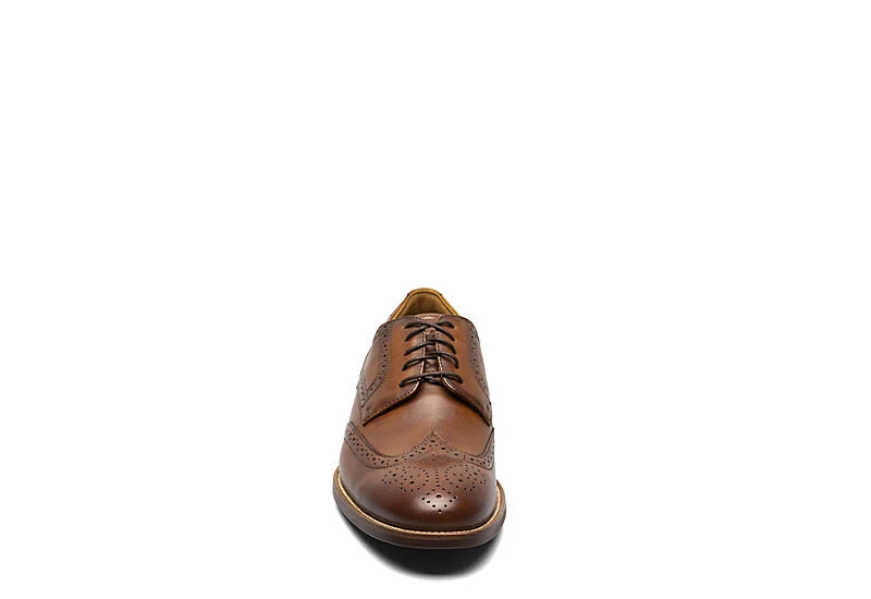 Florsheim Mens Rucci Wingtip Oxford - Cognac - Image 3
