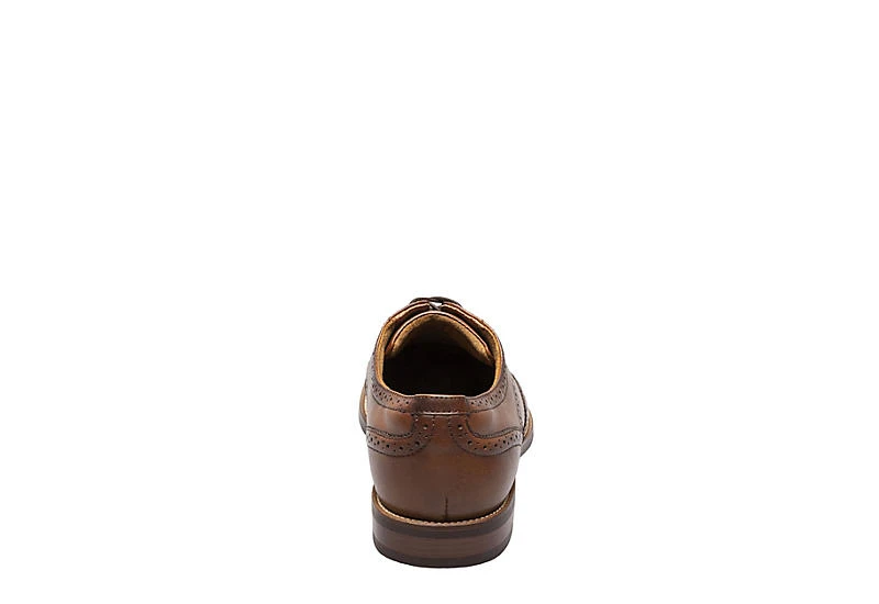 Florsheim Mens Rucci Wingtip Oxford - Cognac - Image 5