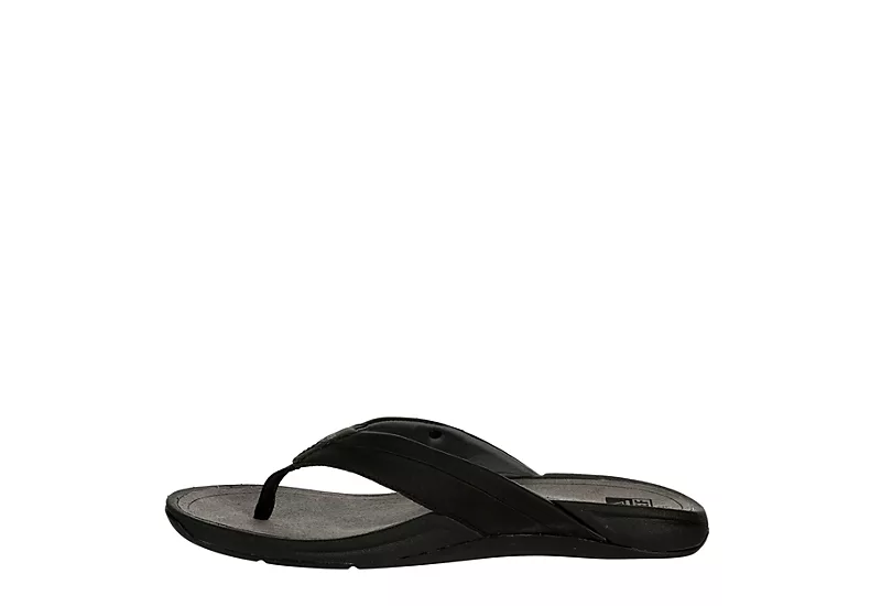 Reef Mens San Onofre Flip Flop Sandal - Black - Image 4