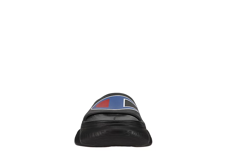 Champion Mens Meloso Squish Slide Sandal - Black - Image 3
