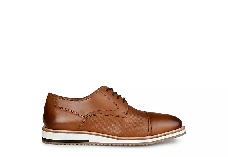 Thomas & Vine Mens Hartley Oxford - Cognac - Image 2