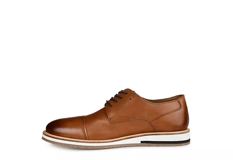 Thomas & Vine Mens Hartley Oxford - Cognac - Image 4